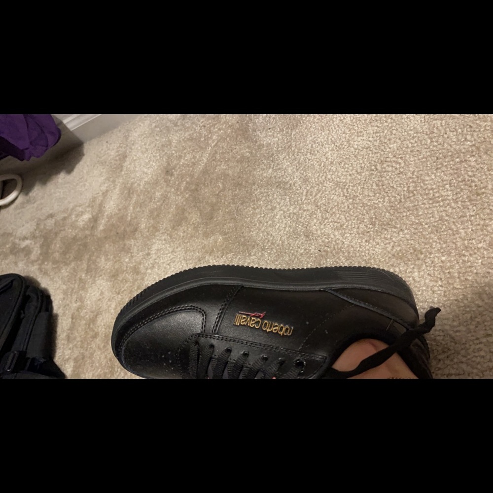 Roberto cavalli black sneakers - Picture 3 of 5